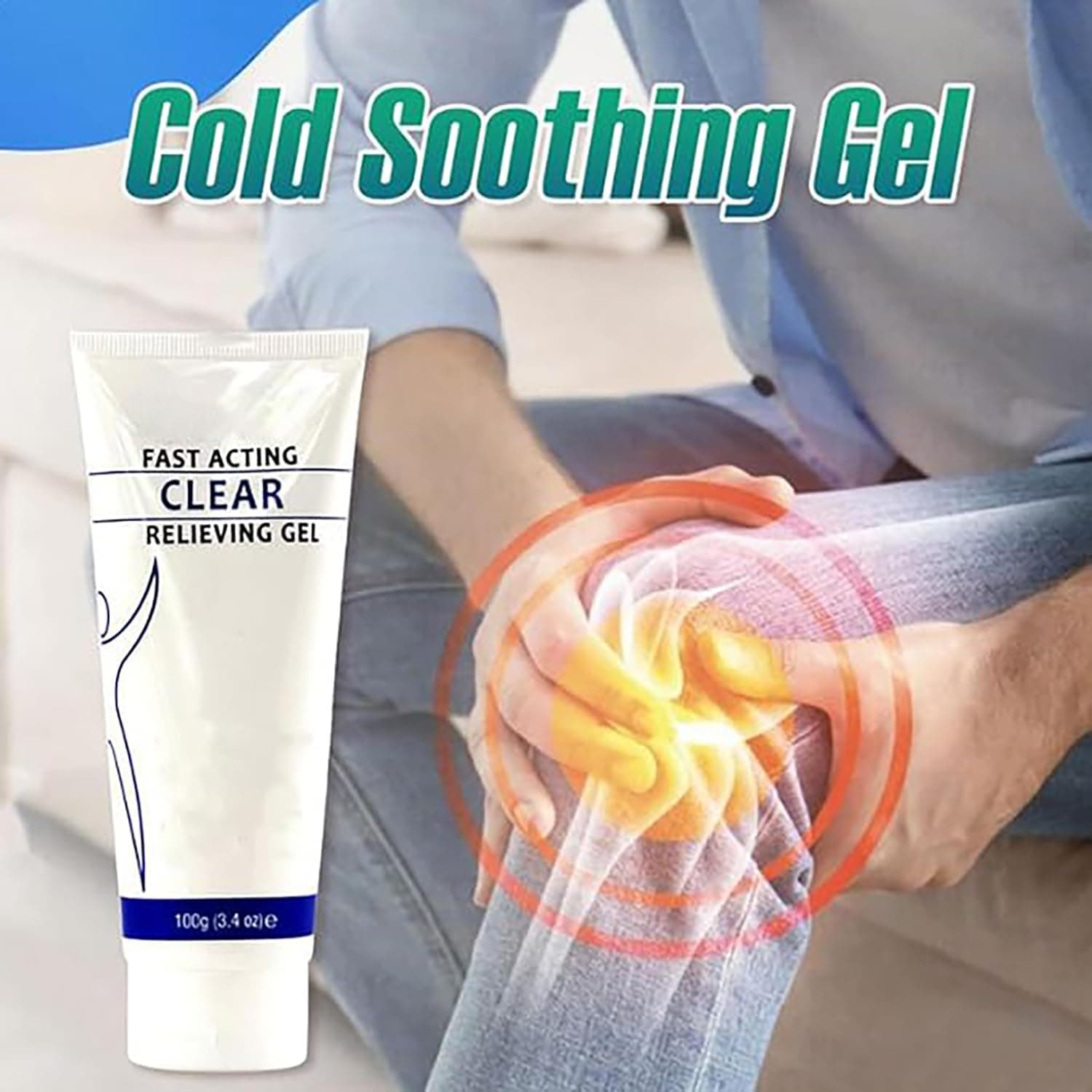Gel para aliviar el dolor de acción rápida con crioterapia refrescante - 2