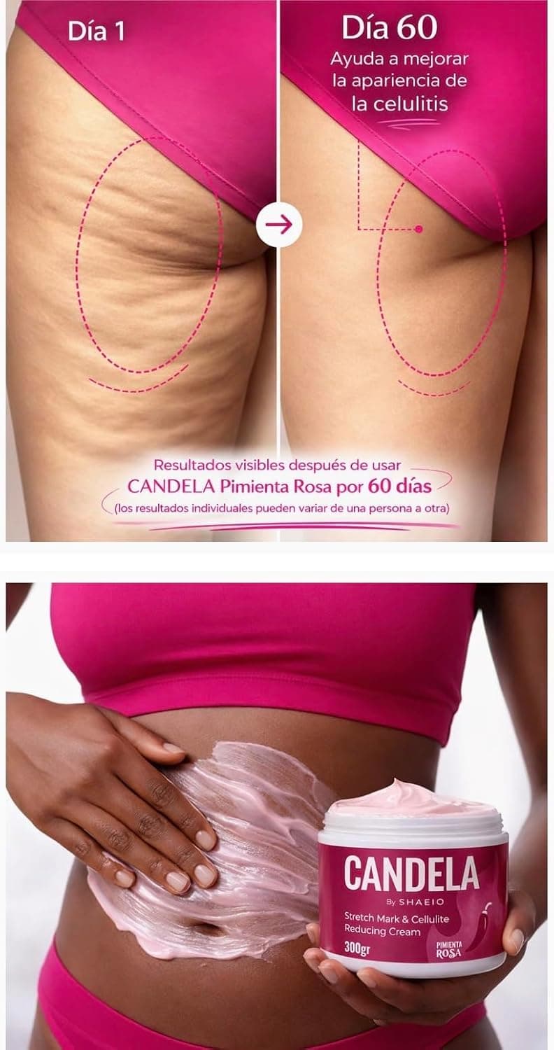 Crema Reductora de Estrías y Celulitis CANDELA - 3