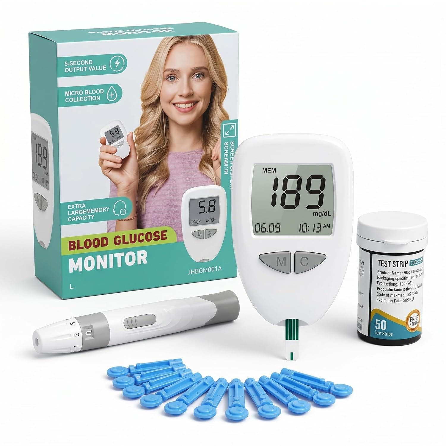 Kit Completo de Control de Glucosa - 2