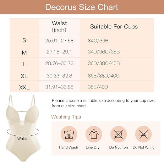 Body moldeador sin costuras color beige – talla M/L - 5