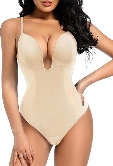 Body moldeador sin costuras color beige – talla M/L - 2