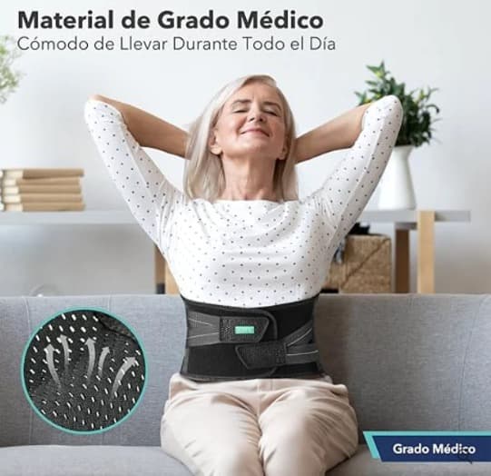 Faja térmica para el dolor correctora de postura - 4