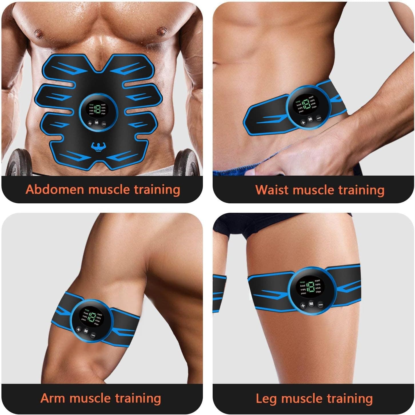 Estimulador muscular para entrenamiento de abdominales - 5