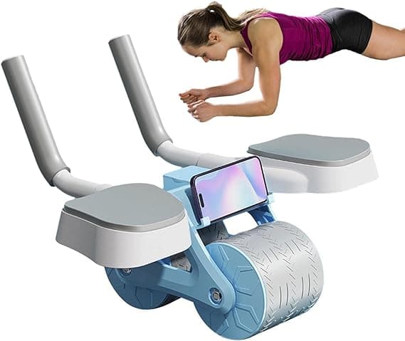 Rodillo de entrenamiento para abdominales con soporte para codos - 5