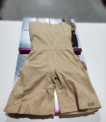 Faja Reductora Mujer Adelgazante Beige M/L - 4