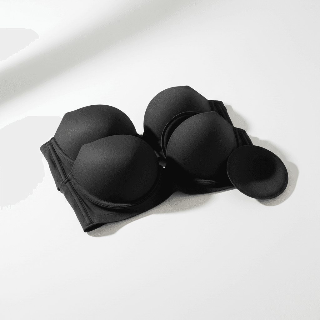 Sujetador negro sin costuras – talla M/L