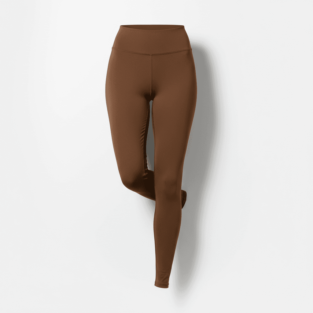 Leggins Mujer Push Up marron talla unica